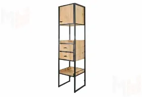 Стеллаж Берген 3 Дуб Крафт Золотой