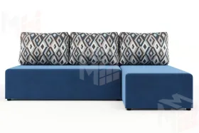 Угловой диван Рим  Синий Угловой диван Рим  Синий