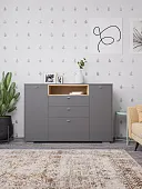 Комод Ланс К-303 графит Комод Ланс К-303 графит