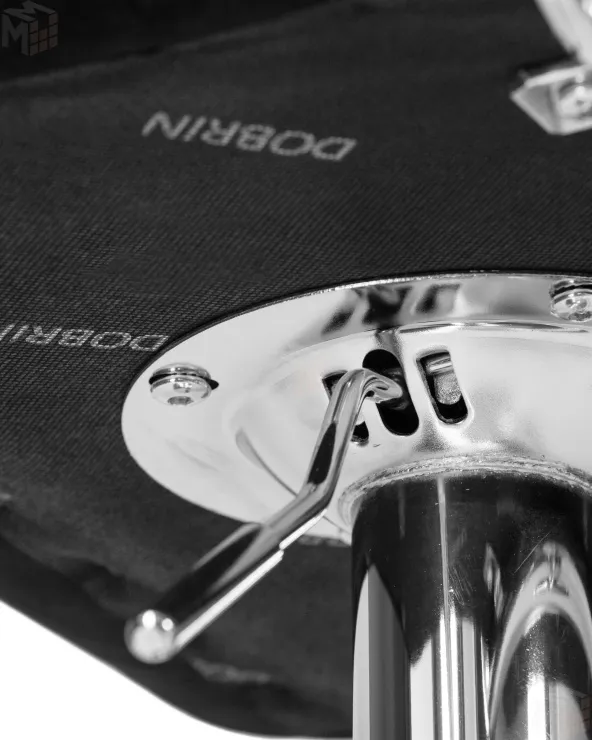 Стул барный DOBRIN KRUGER ARM (черный велюр (MJ9-101))