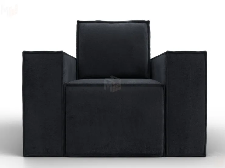 Кресло Лига-081 НПБ ( TOWER 11 темно-серый )