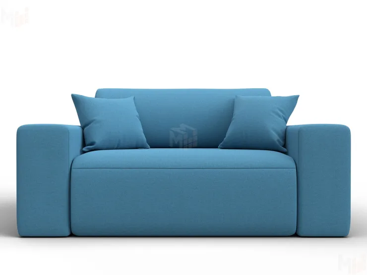 Кресло Лига-036 НПБ ( Амур голубой )