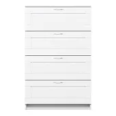 Комод Сириус 4 ящика белый Комод Сириус 4 ящика белый