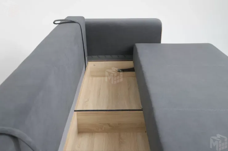  Диван еврокнижка Барри Графит