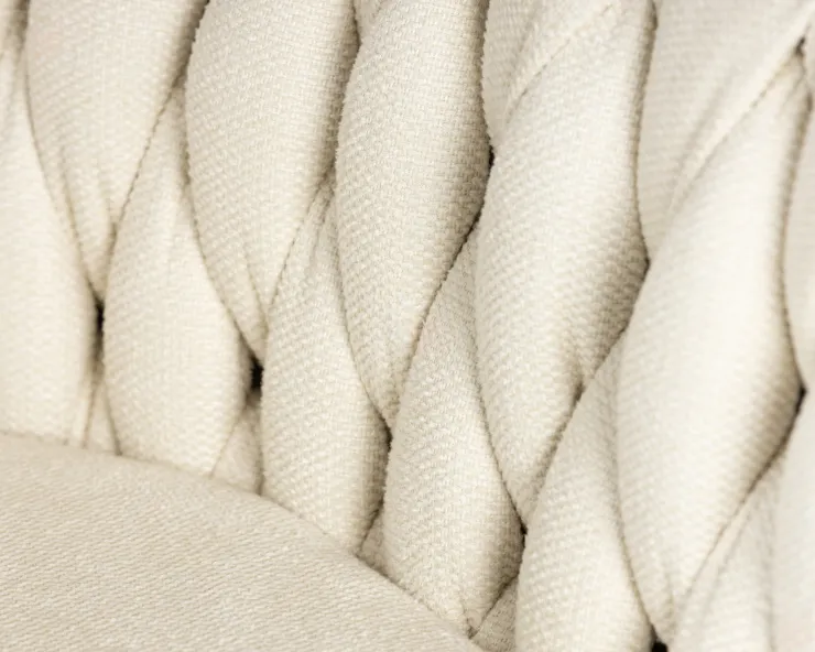 Стул барный DOBRIN LEON (кремовая ткань (LAR 275-33))