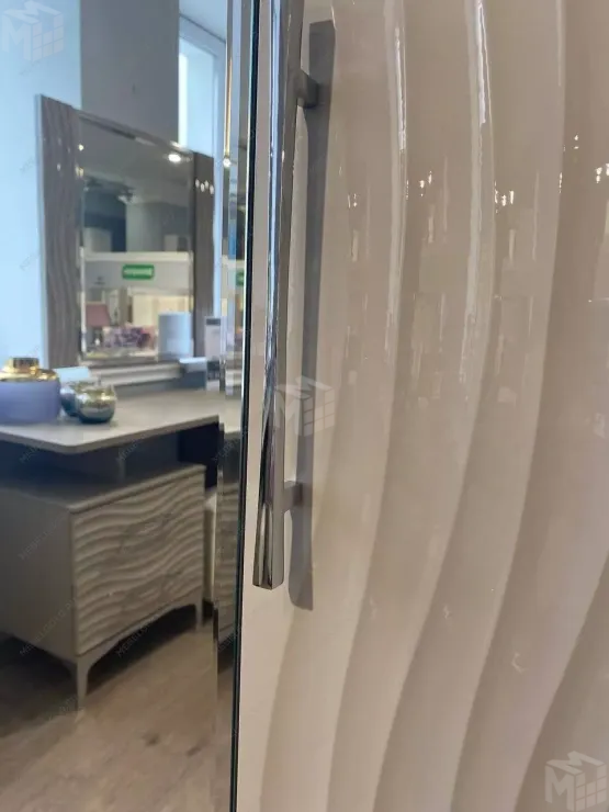 Шкаф Гравита 5-дверный серый камень глянец