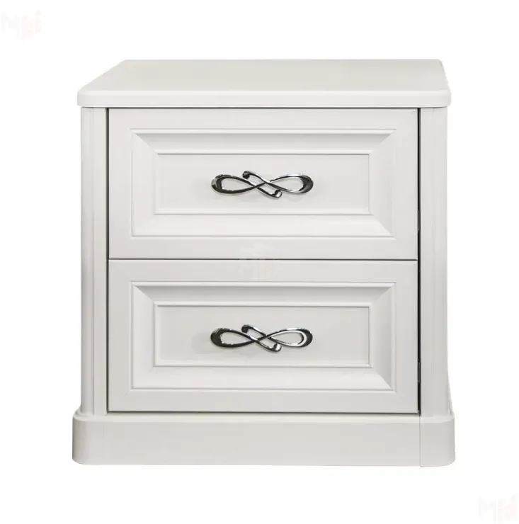 Тумба прикроватная Мишель белый матовый
