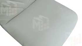 Стул Шерри К2 Белый матовый, Велюр Confetti Silver