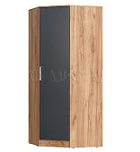Шкаф угловой Мартина (дуб крафт/графит) Шкаф угловой Мартина (дуб крафт/графит)