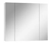 Шкаф-зеркало Норма 80 с тремя дверцами Айсберг