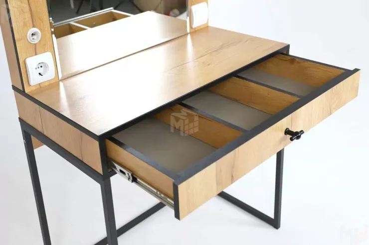 Трюмо Берген 2 Дуб Крафт Золотой