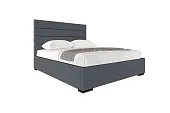 Кровать Гранда 160x200 Альба темно-серый
