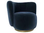 Кресло Лига-072 ( велюр TOWER 13 синий )