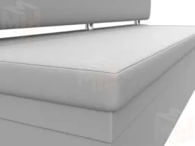 Диван кухонный прямой Стайл ( Белый )