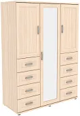 Шкаф для одежды с 1 зеркалом ГАРУН-К 413.10