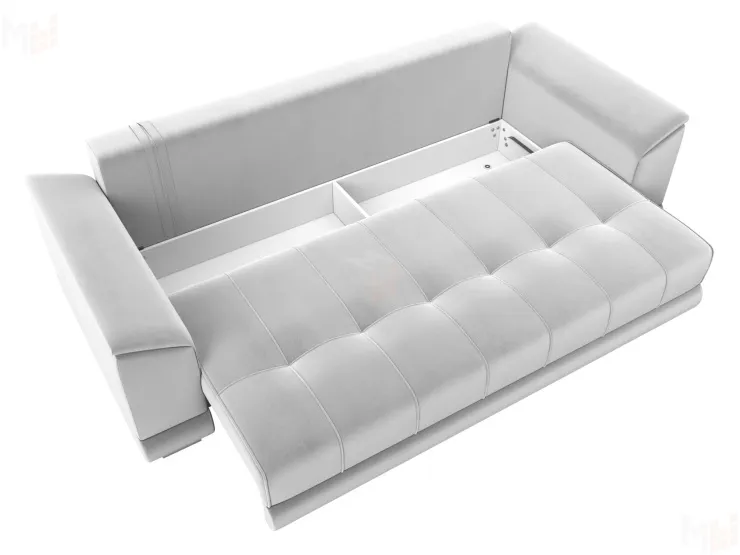 Диван прямой НордСтар НПБ ( TOWER 01 молочный )