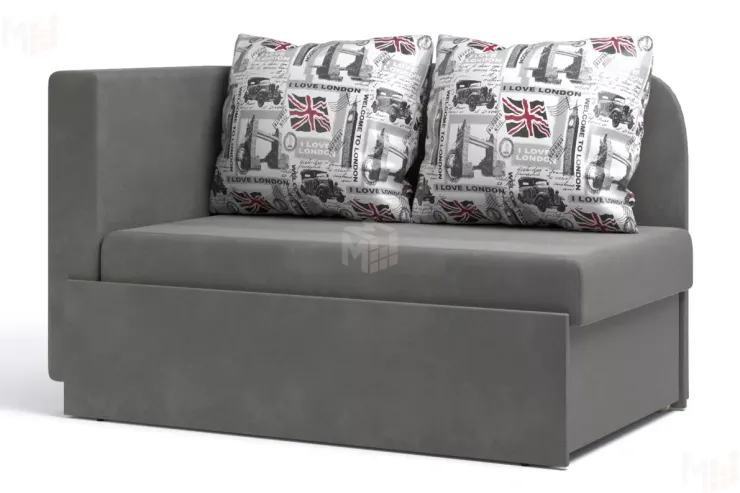 Кушетка Кларис Серый