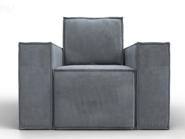 Кресло Лига-081 НПБ ( TOWER 10 серый )