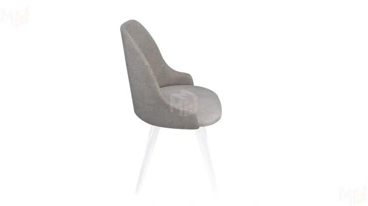 Стул Толедо тип 1 Белый матовый / тк. №208 / тк.220 Стул Толедо тип 1 Белый матовый / тк. №208 / тк.220