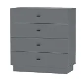 Комод К-1 Квадро Графит Комод К-1 Квадро Графит