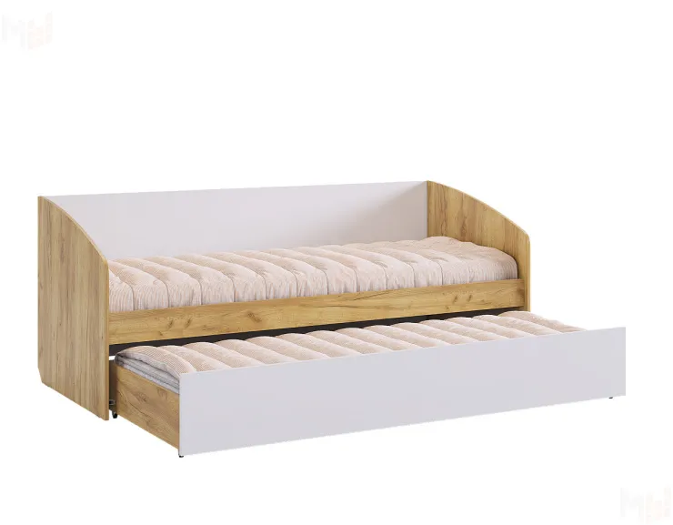 Кровать Форсаж дуб крафт золотой/белый Кровать Форсаж дуб крафт золотой/белый