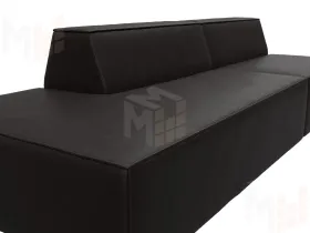 Диван прямой модульный Монс Модерн левый ( GRIFON 12 коричневый )