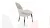 Стул Франк (конус) исп. 2 - ДП2-30 Черный матовый/Микровелюр  Catania Ivory (бежевый)