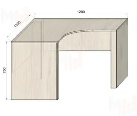 Стол угловой Фанки Тайм ФТ-10 