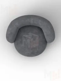 Кресло Лига-072 ( BRUT 16 темно-серый )