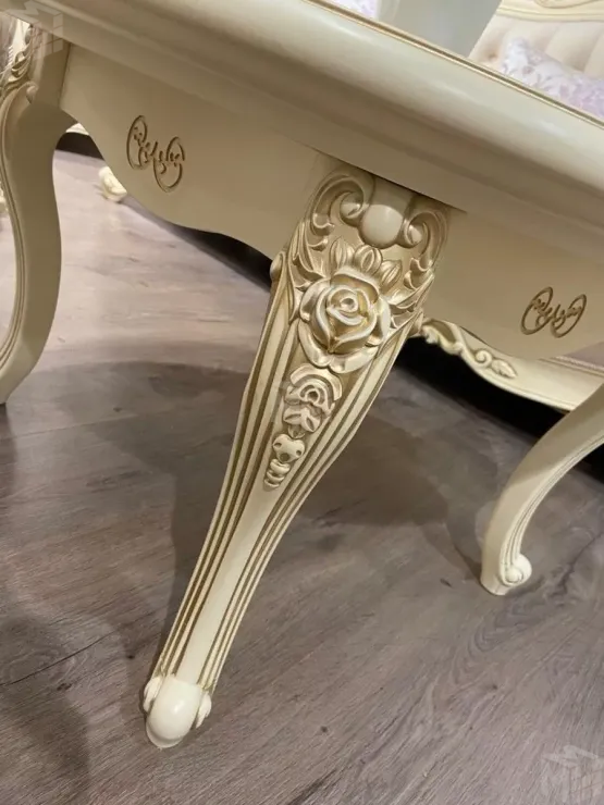 Столик круглый Мона Лиза крем