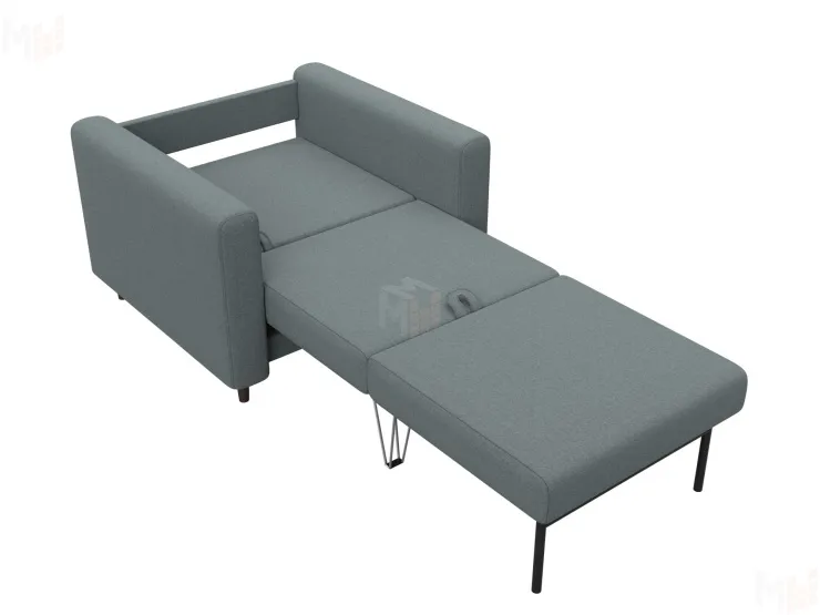 Кресло Лига-070 ( Амур 07 серый )