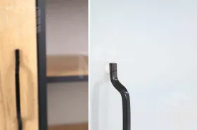 Шкаф-витрина Виртон 21 Дуб Крафт Золотой