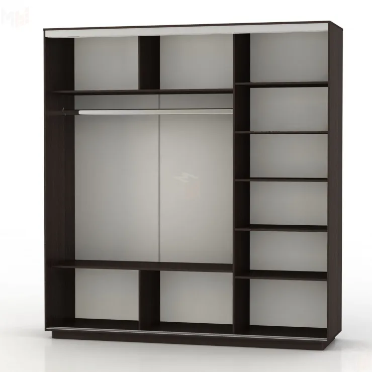 Шкаф-купе Экспресс Фото трио 2100 Лондон