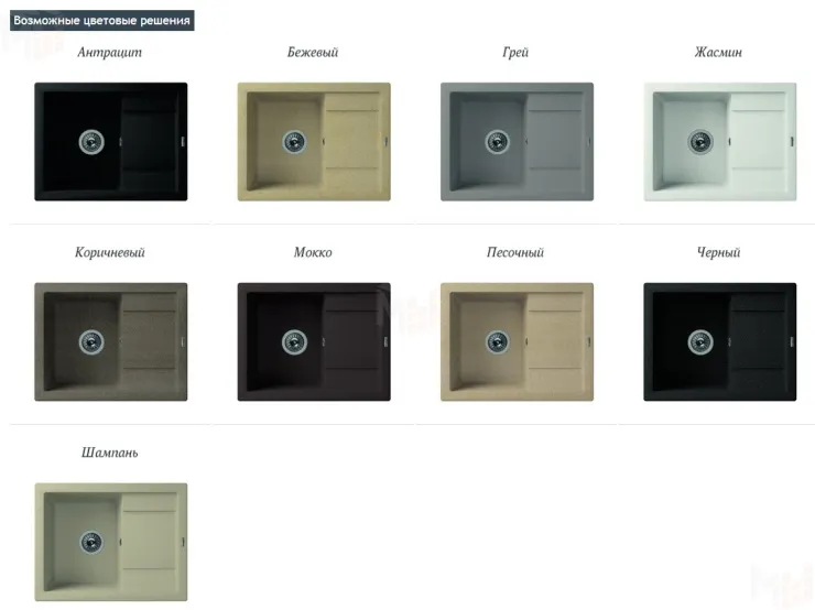 Мойка для кухни Florentina Липси-660