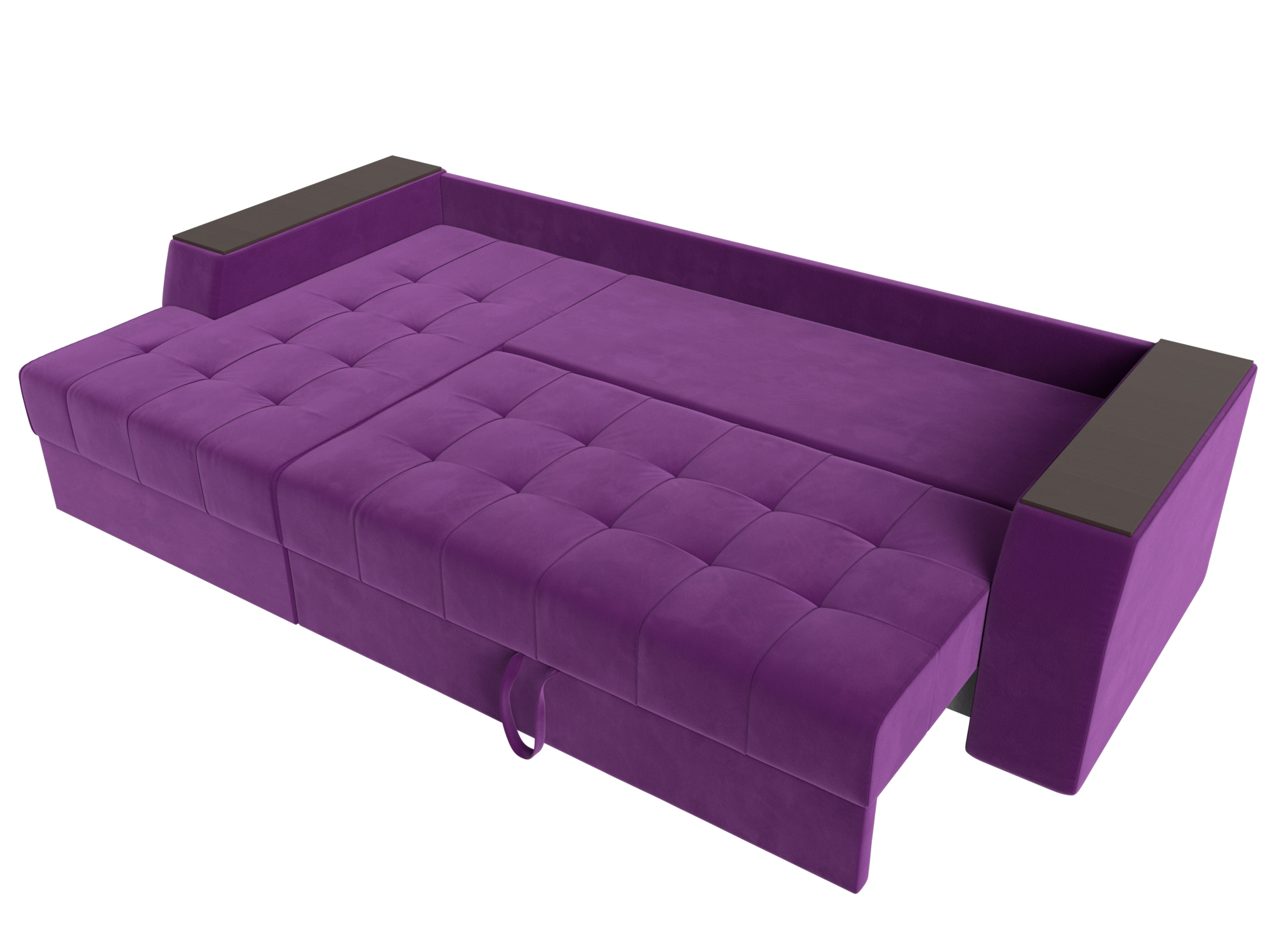 Угловой диван Эмир БС левый угол (Фиолетовый)