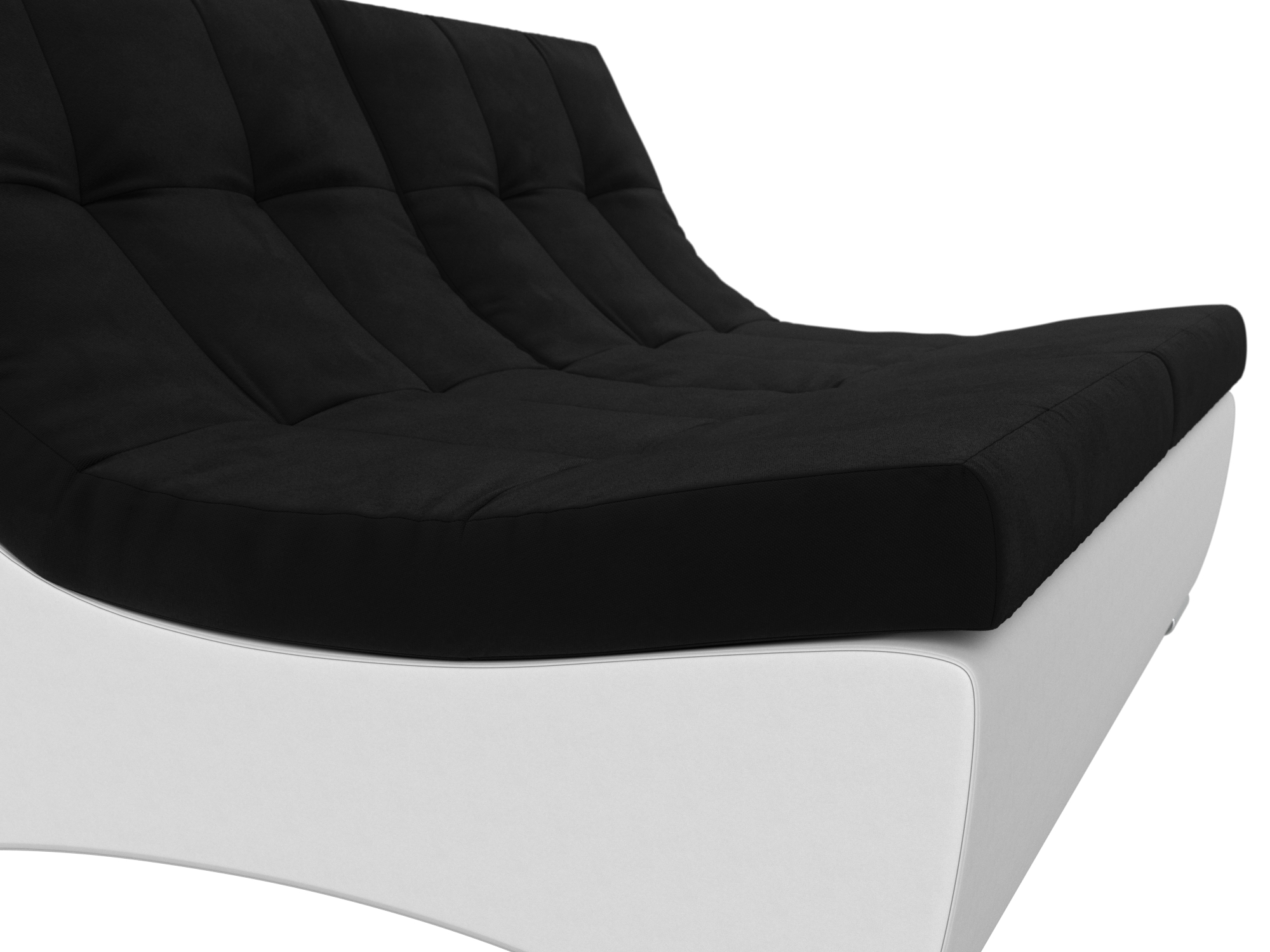 Модуль Монреаль диван (Черный\Белый)