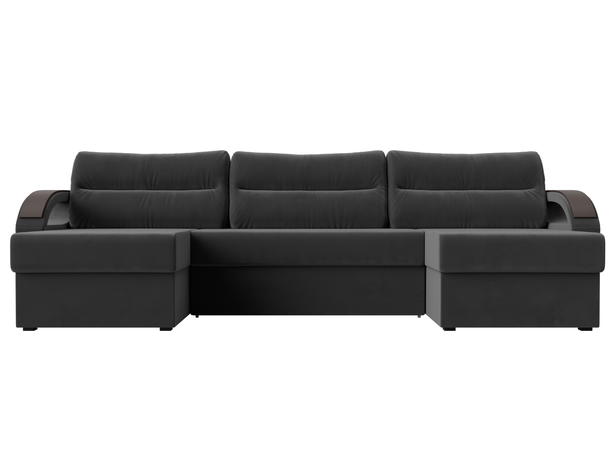 П-образный диван Форсайт (Серый)