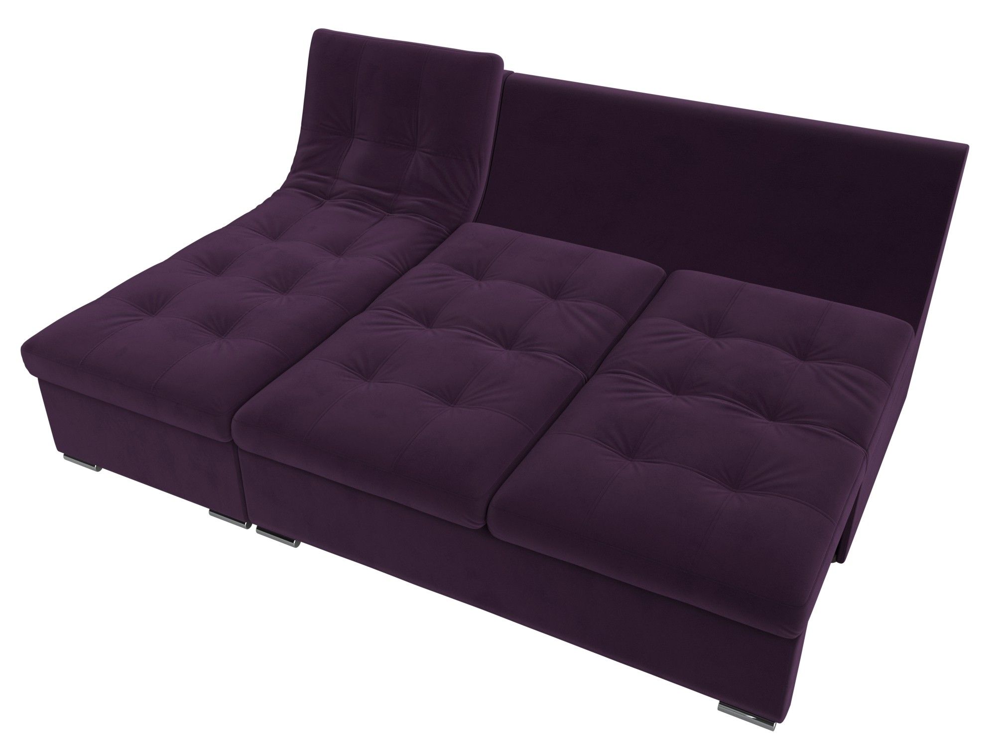 Угловой диван Релакс угол левый (Фиолетовый)