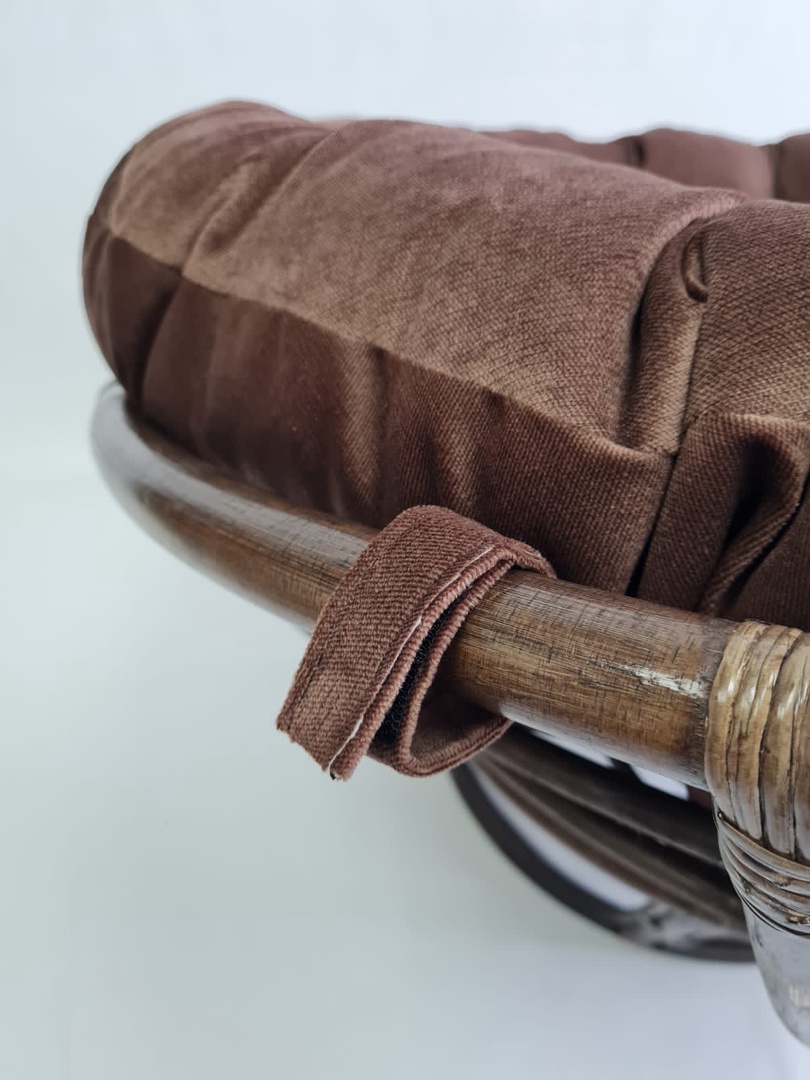 Подушка на диван Мамасан коричневая