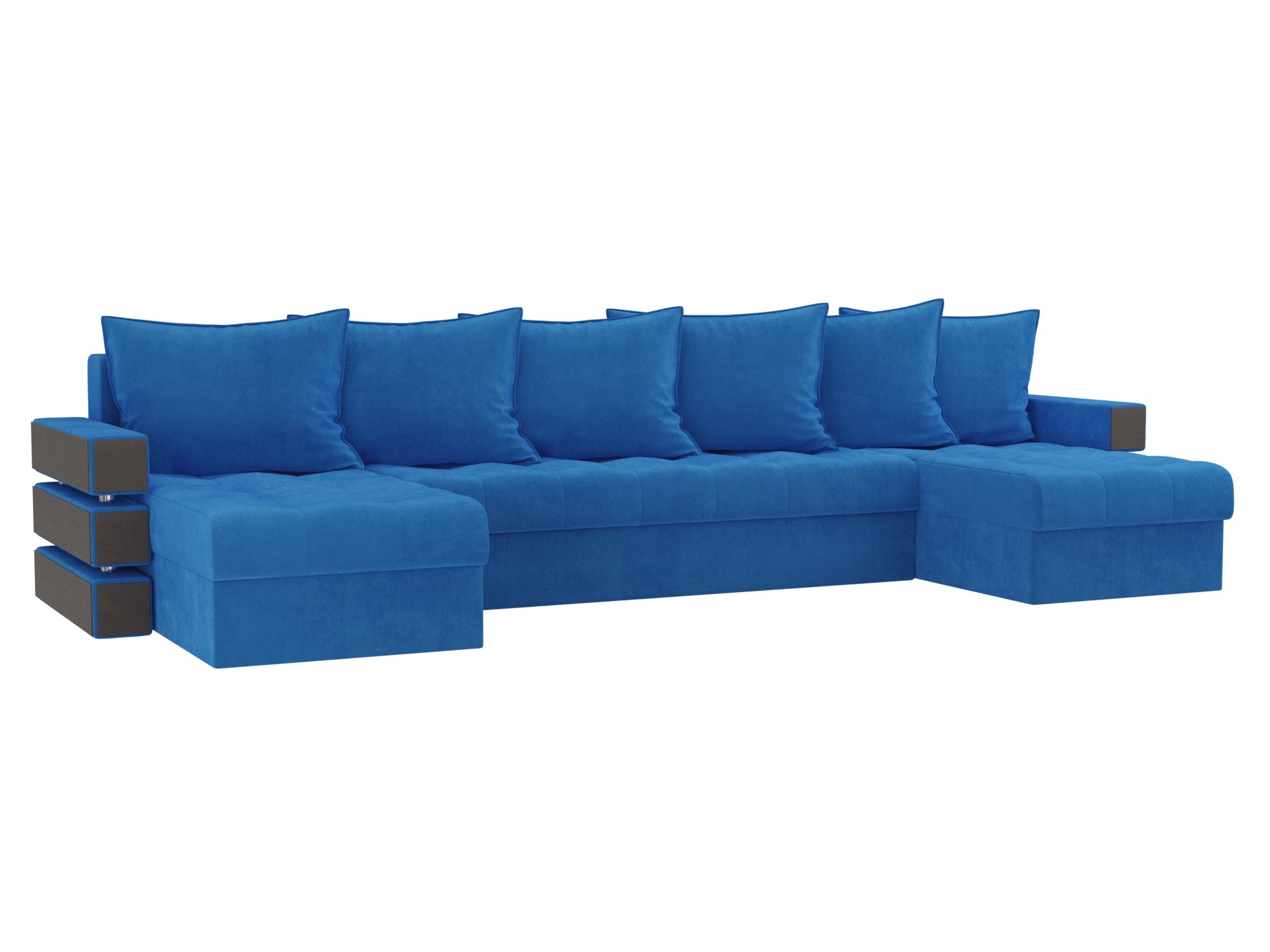 П-образный диван Венеция (Голубой)