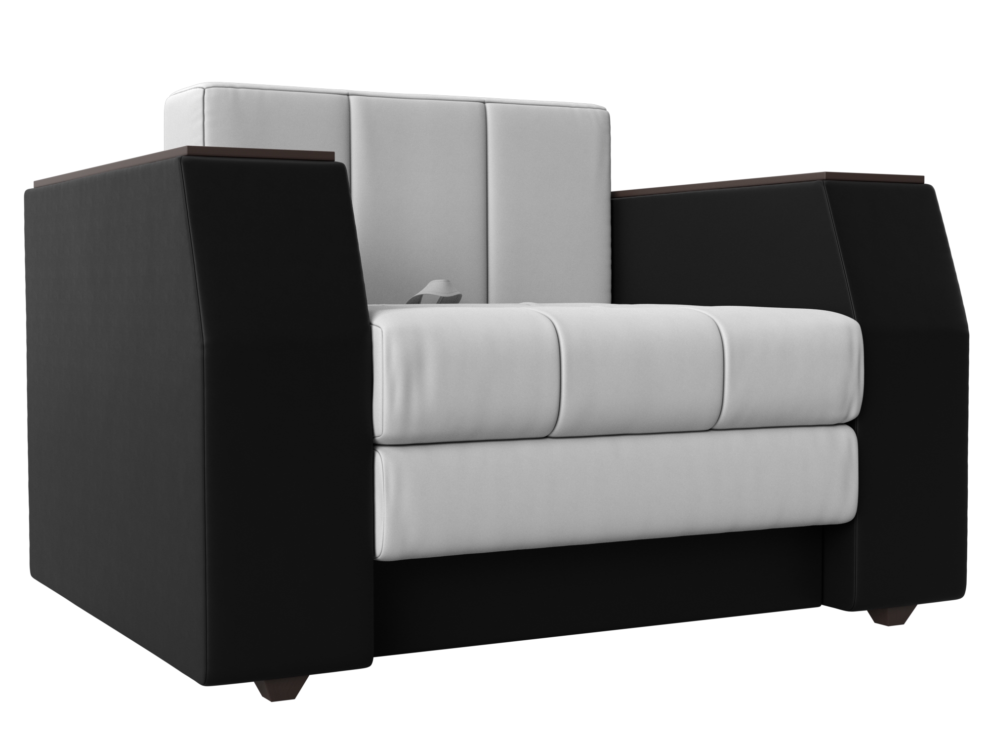 Кресло-кровать Атлантида (Белый\Черный)