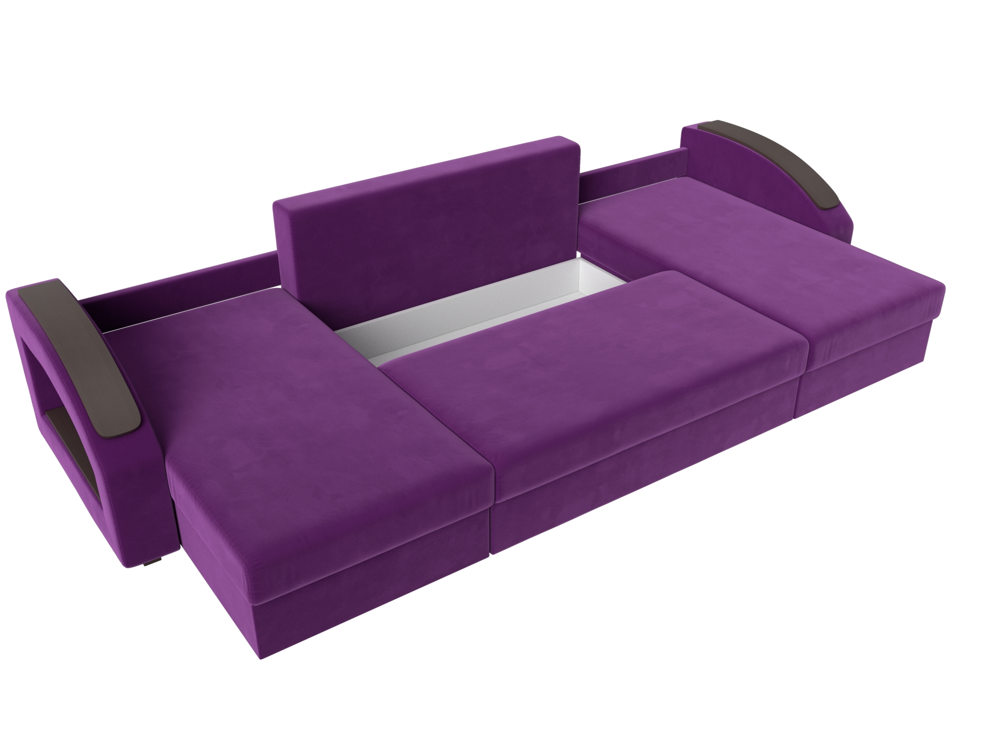 П-образный диван Канзас (Фиолетовый)