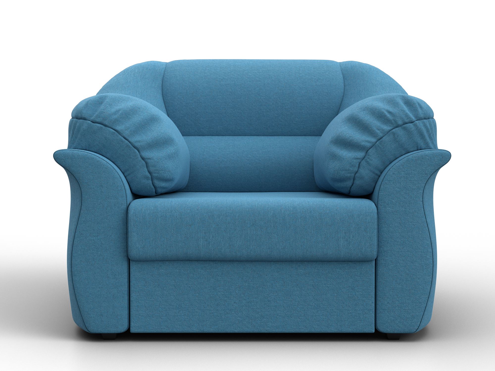 Кресло Карнелла ( Амур 10 голубой )