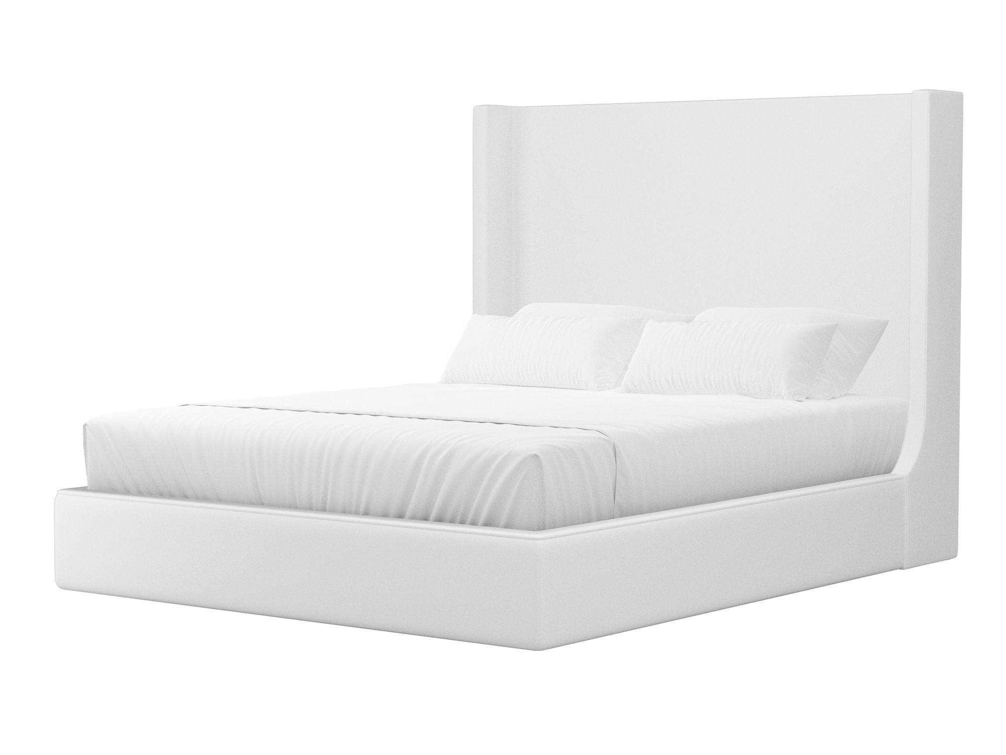 Интерьерная кровать Ларго (Белый)