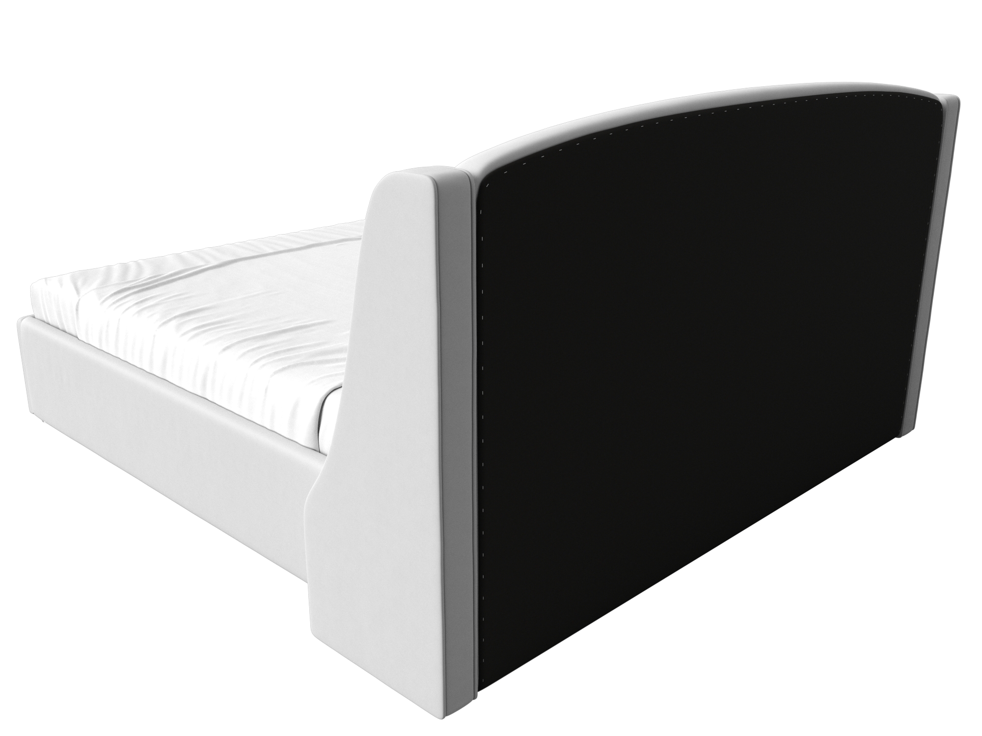 Интерьерная кровать Лотос 160 (Белый)