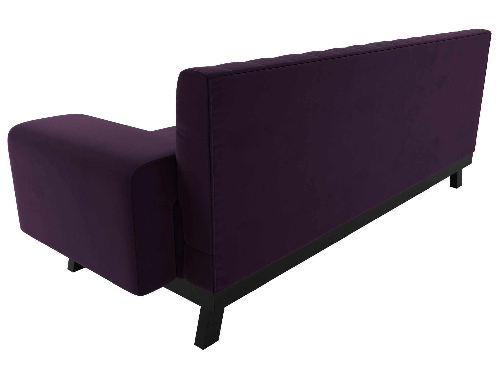 Прямой диван Мюнхен Люкс (Фиолетовый)