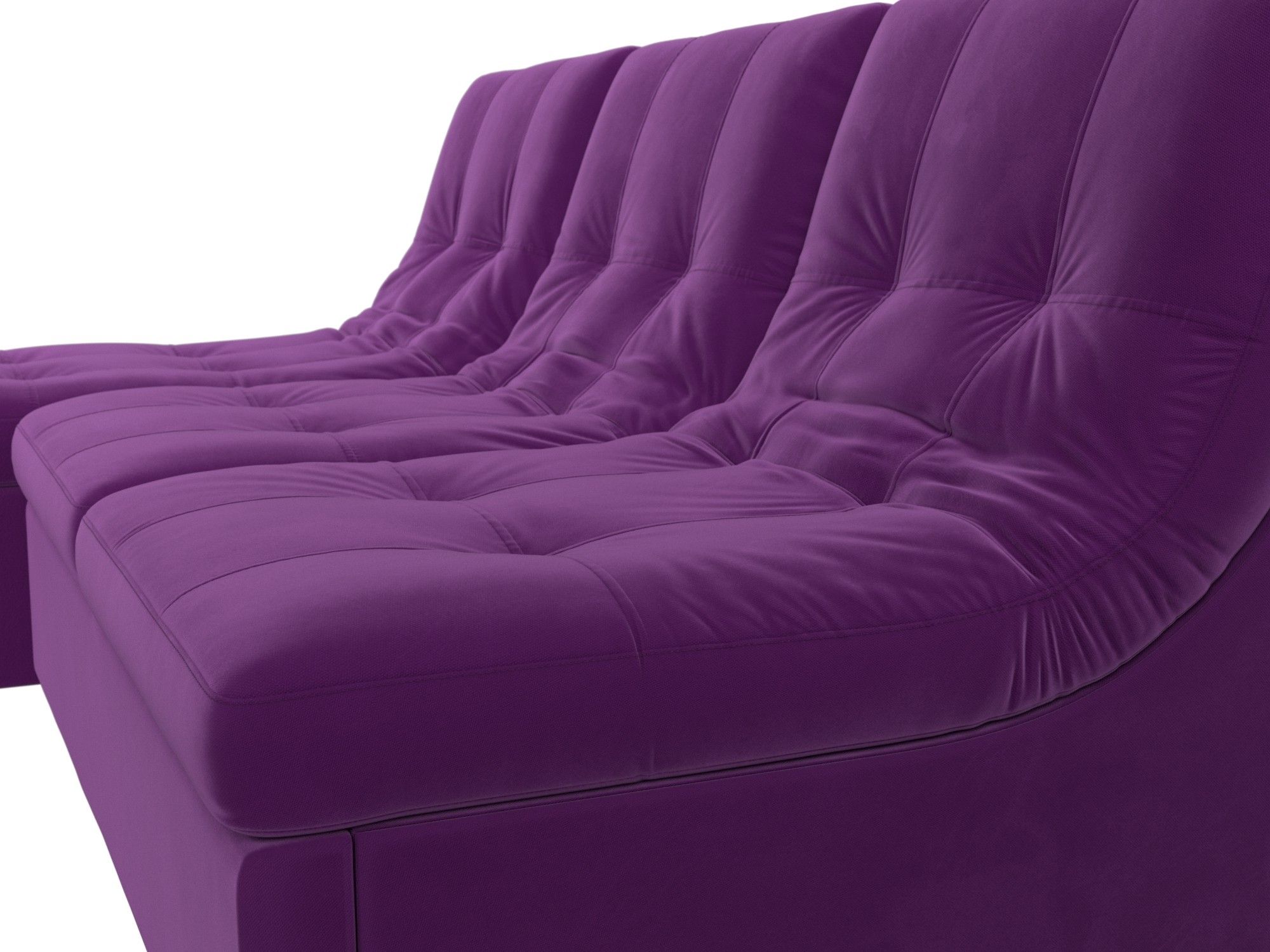 Угловой диван Релакс угол левый (Фиолетовый)