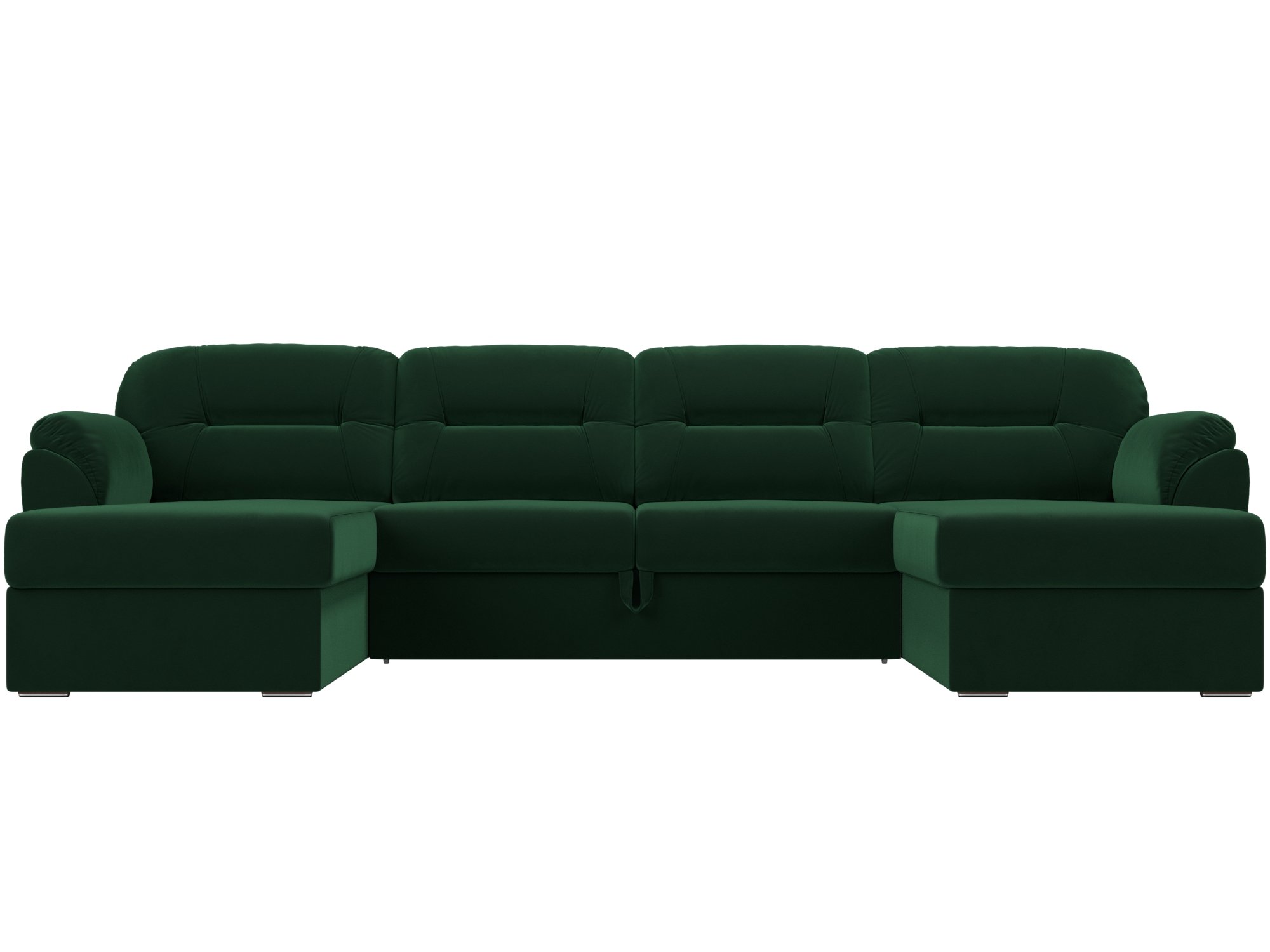 П-образный диван Бостон (Зеленый)
