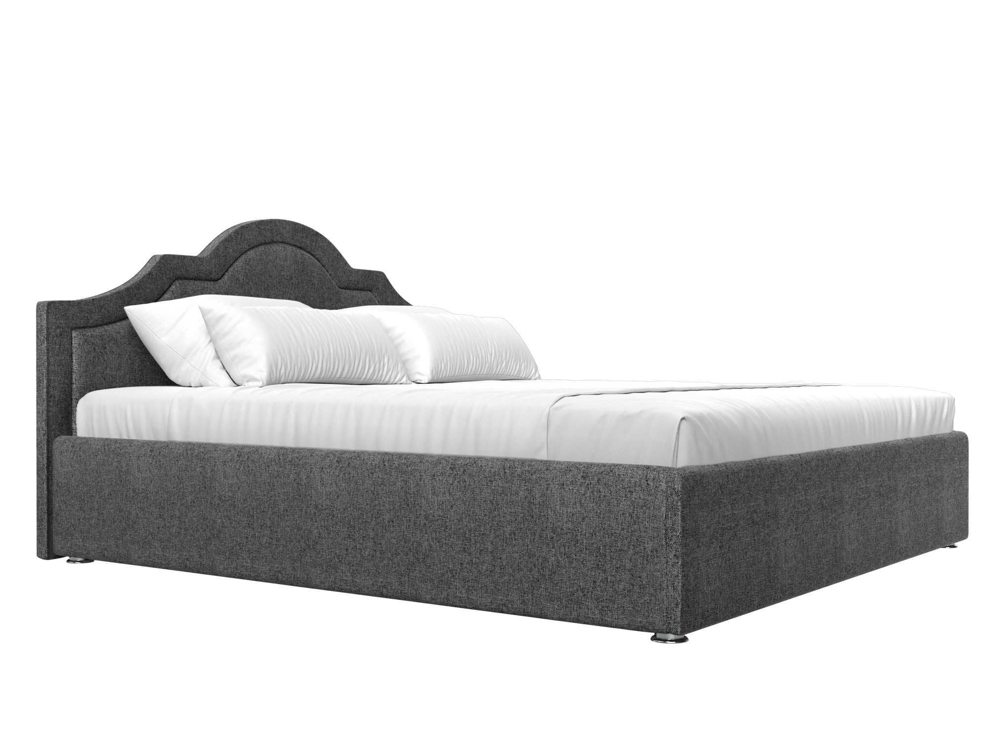 Интерьерная кровать Афина 200 (Серый)