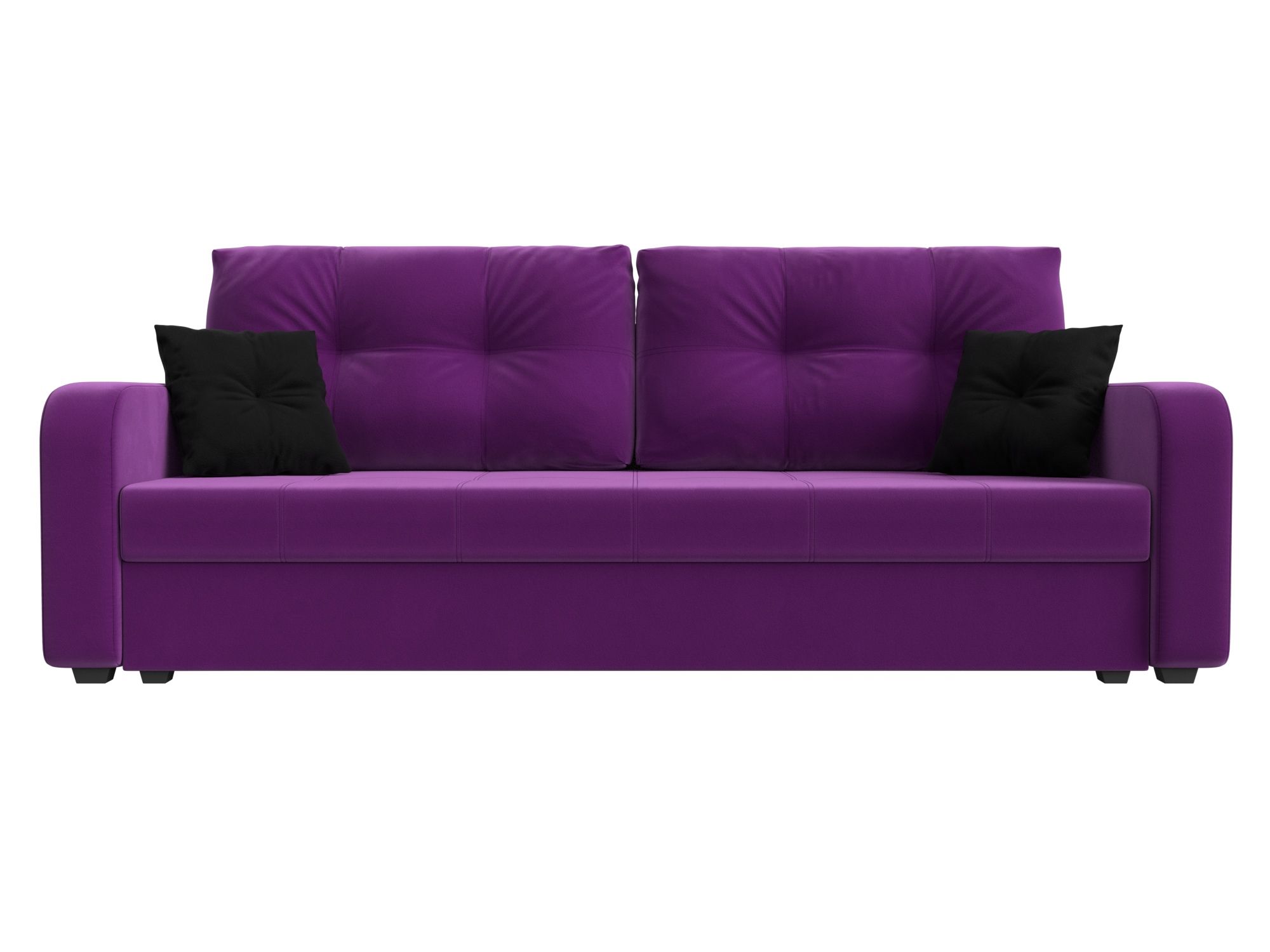 Прямой диван Ливерпуль С (Фиолетовый)